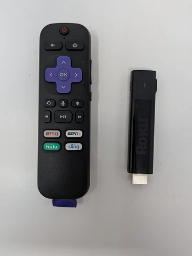 ROKU STREAMING STICK+ 4K HDR MEDIA PLAYER 3810X W/ VOICE REMOTE TESTED - Image 1 of 1