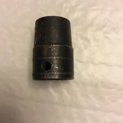 Snap-on Tools USA 1/2" Drive 15mm Metric 6pt Shallow Impact Socket IMM150 Used - Image 1 of 4