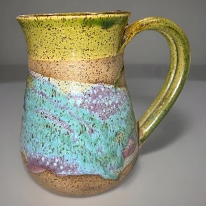 Fragrant Mushroom Pottery by Thor McNeil-Sparta TN Stoneware Mug Signed Dtd 2004 - Picture 1 of 7