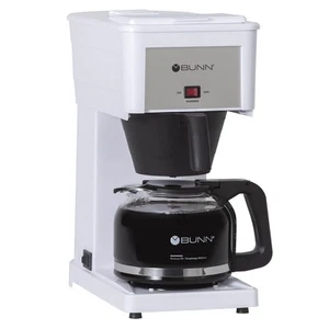 BUNN GRW Velocity Brew 10-Cup Home Coffee Brewer, White - Picture 1 of 4