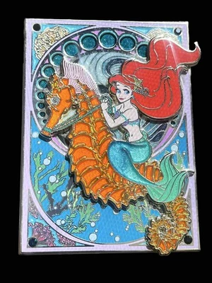 Monocacy Bottoms Fantasy Gilded Year  Summer Ariel Little Mermaid Pin LE 60 - Image 1 of 2
