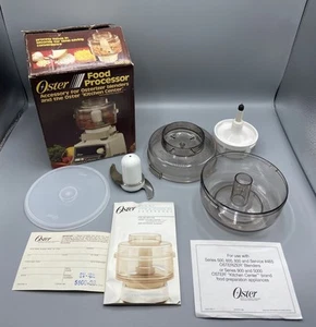 Oster Kitchen Center Osterizer Food Processor Blender Accessory 5900-06 in Box - Picture 1 of 24