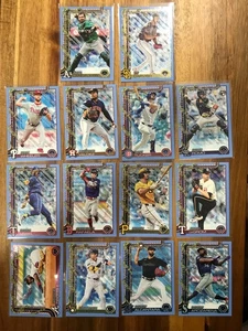 Lote (14) Topps Holiday Parallel 2025 azul claro brillo SP Degrom Yelich Darvish - Imagen 1 de 5