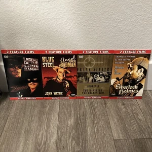 2 Spielfilme Konvolut 4 DVDs - 8 Filme Zorro, Blue Steel und mehr - Bild 1 von 2