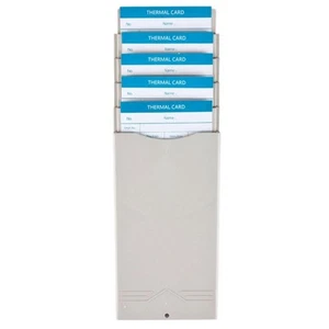Time Kartenhalter Wandhalterung Rack 5 Taschenfächer Erweiterbar Stapelbar Kompatibel... - Bild 1 von 7
