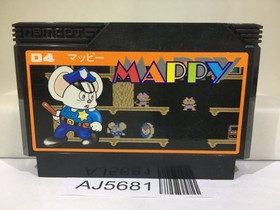 Mappy Nintendo Famicom NES Japan - AJ5681
