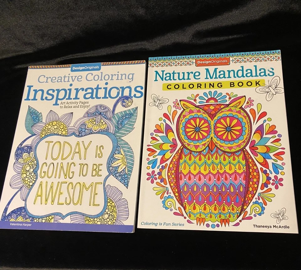 Design Originals Coloring Book Mandalas Inspiration Technique Guides Art - Image 1 of 4