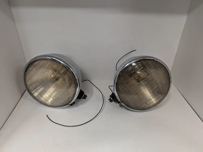  Vintage 1932 1933 Chevrolet Guide Twilite Headlights Hot Rod Rat Rod Working - Image 1 of 4