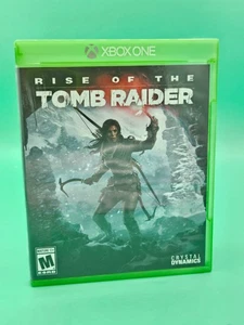 Rise Of The Tomb Raider Microsoft Xbox One Video Game TESTED Excellent Condition - Picture 1 of 3