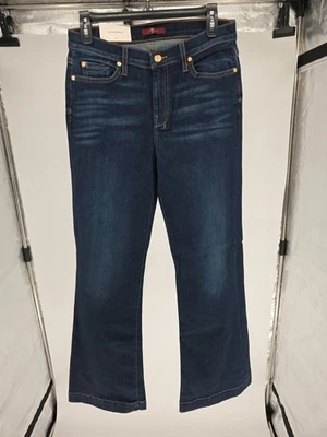 7 For All Mankind Dojo Tailorless Jean Women's Dark Blue 29 - Image 1 of 3