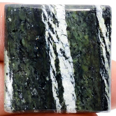 Natural Green Swiss Opal Square Cabochon Loose Gemstone 46.5 Ct 27X26X5mm X18527 - Image 1 of 2