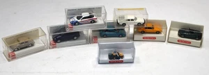 Lot of (6) Busch,Wiking Vehicles Riding Lawn Mower, Police,VW,Audi etc. HO 1/87 - Picture 1 of 5