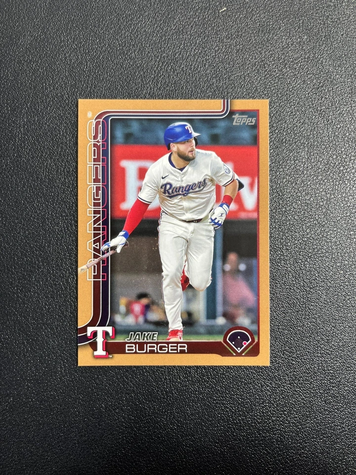 2025 Topps Update Series Jake Burger Gold 1294/2025 BJDQY - Image 1 of 4