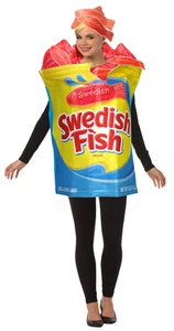 Swedish Fish Pack Halloween Costume Unisex Adult One - Picture 1 of 5