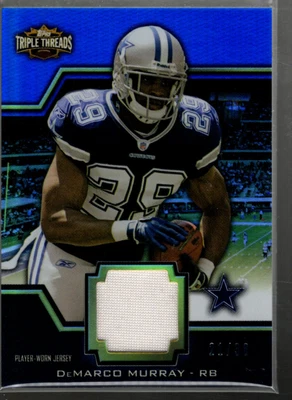 B4311- 2011 Topps Triple Threads Unity Relics #TTUSR91 DeMarco Murray Jersey /36 - Image 1 of 2