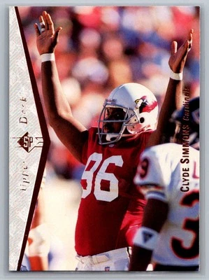 1995 SP #90 Clyde Simmons - Image 1 of 2