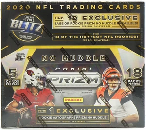 2020 Panini Prizm No Huddle Football Hobby Box RIP N SHIP LIVE ONLY - Bild 1 von 1