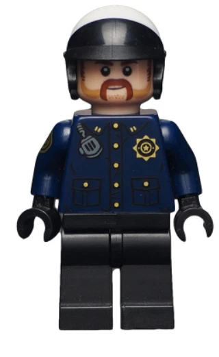 LEGO Super Heroes Minifigura Oficial GCPD 2 sh0401 Foto 1 de 1