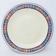 Horizon Treasure Craft 13-1/4" Round Platter Plate Stoneware Country Chic 