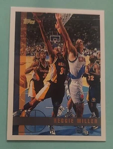 1997-98 Topps REGGIE MILLER #24 Indiana Pacers HOF - Picture 1 of 3