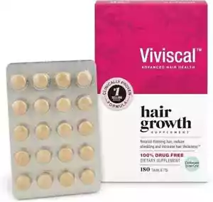 Viviscal Compresse Professionali per la Crescita dei Capelli per Donna - 180 Compresse - Foto 1 di 5