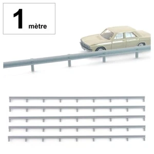glissière sécurité routière 1 mètre, HO 1/87 décor diorama automobile train H0 - Imagen 1 de 2