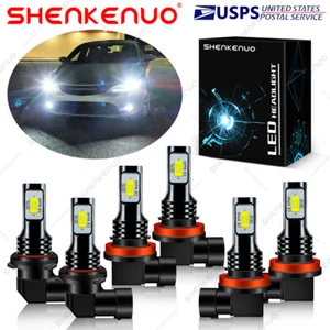 For Lexus IS250 2014-2015 - 6X 9005+H11+H11 LED Headlights + Fog Light Bulbs HKB - Bild 1 von 12