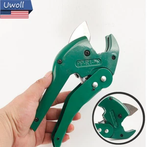 Heavy Duty PVC Pipe Cutter Hose Ratchet Tube Cutter with Metal Handle 1-5/8" US - Picture 1 of 6