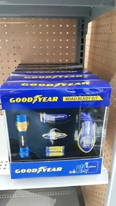 Road Ready Kit Goodyear Men's Gift Digital Tire Gauge Flash Light Blimp Charger - Picture 1 of 2