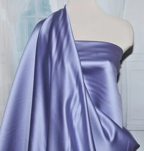 HEAVY MATTE SATIN PARIS PINK POLY FABRIC / BRIDAL, FORMAL, COSTUME, PAGEANT - Picture 1 of 44