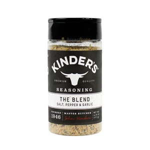 Kinder's The Blend Salt Pepper and Garlic Handcrafted Seasoning No MSG 6.25 oz - Picture 1 of 6
