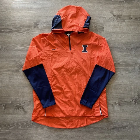 NWT Nike Fighting Illini Repel On Field Windbreaker & CQ5211-891 Men’s Size L Cover