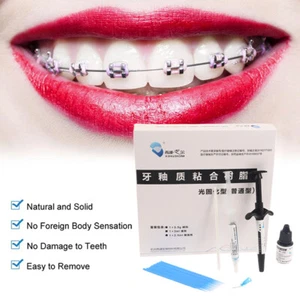 1Set Dental Orthodontic Light Cure Adhesive Kit Bonding For Bracket Braces-* - Afbeelding 1 van 12