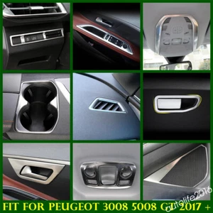 Reading Lamps / Door Speaker / Air Cover Trim For Peugeot 3008 5008 GT 2017-2023 - Picture 1 of 24