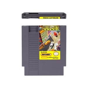 🚓 Motor City Patrol - 8-Bit NES 72-Pin Game Cartridge - Bild 1 von 2