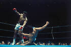 Muhammad Ali Fighting Antonio Inoki 1976 Old Boxing Photo