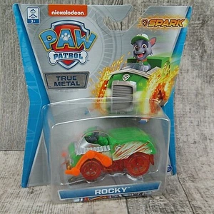 Paw Patrol ROCKY Spark Recycling Truck True Metal Car - Picture 1 of 3