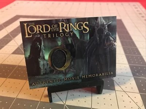 Tarjeta de recuerdos de película auténtica de colección 2004 Topps LOTR Witch-King’s Robe - Imagen 1 de 4