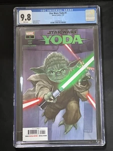 Star Wars Yoda #1 Marvel Comic 2023 CGC 9.8 White Pages - Picture 1 of 3