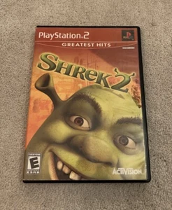 Shrek 2 Greatest Hits (Sony PlayStation 2, 2004) Tested Working *No Manual* - Picture 1 of 3