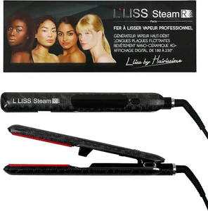 l'liss STEAM R Steam straightener2 In 1- Floating Plates Nano Ceramic 160£ - Picture 1 of 7