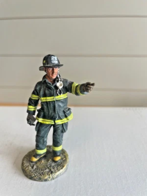 Figurine Del Prado plomb Pompier NY City USA 2001 - Photo 1/3