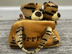 Peluche Busch Gardens Tampa Tigers abrazándose con bolsa - Imagen 1 de 14