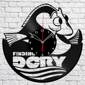 Vinyl Clock Finding Dory Wall Clock Unique Art Vinyl Record Wall Clock 1105 - Picture 1 of 12