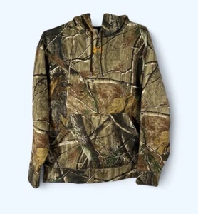 Under Armour Men's Fleece Camo Hoodie Realtree Edge Medium - Picture 1 of 6