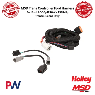 Arnés de cableado controlador de transmisión MSD para Ford AODE 1998-UP / 4R70W #2772 Foto 1 de 4