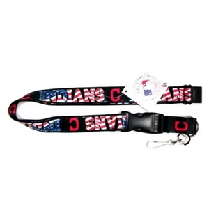 Cleveland Indians MLB Stars & Stripes Lanyard - Picture 1 of 1