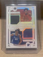 2020 National Treasures Collegiate Isaac Okoro Precious Achiuwa Dual Patch /25
