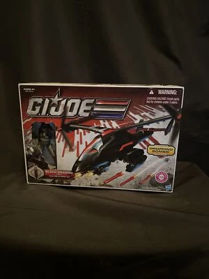 GI JOE BLACK DRAGON VTOL WITH COBRA AIR TROOPER 2010 SEALED New MIB - Image 1 of 4