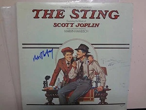 STING: Banda sonora original de película-LP PCV autografiada por Newman y Redford - Imagen 1 de 4